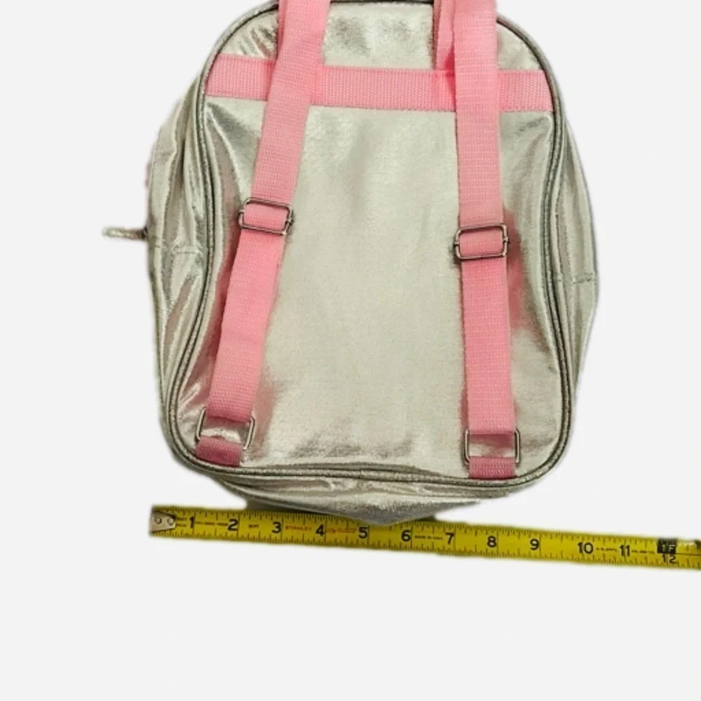 Unicorn Backpack, Size see photos, Pink & Silver